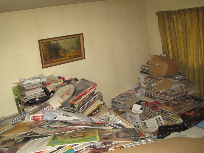 Illustration for article titled Behold the Horrible Glory of a Hoarder's 250,000-Record Vinyl Library